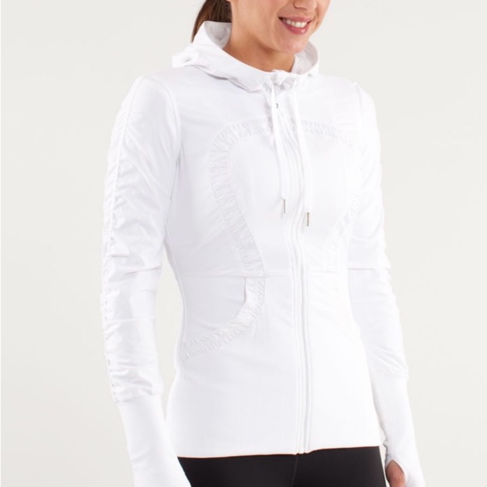 Lululemon Dance Studio Jacket in White